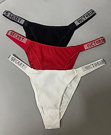 VS 3'lü taşlı külot