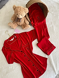 VS KIRMIZI pijama takımı