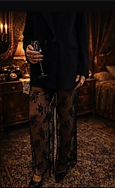 fransız tül pantalon