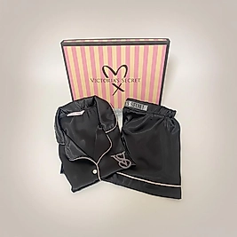 8008 Siyah şort takım