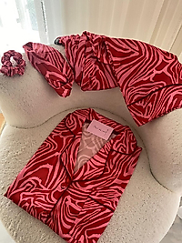 kısa kollu pijama takımı