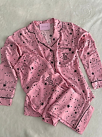 VS yıldız desenli pijama takımı