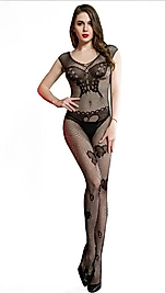 Kelebek desenli full body