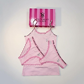 VS 3'lü pınk atlet takımı( kutulu)