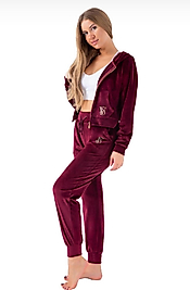 VS BORDO RENK KADİFE EŞOFMAN TAKIM