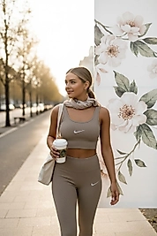 389 Nıke bej takım