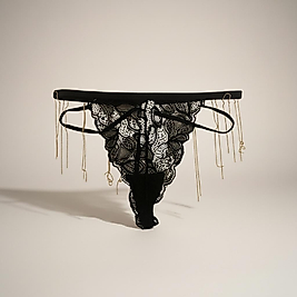 arka kısım sallanan black renk tanga