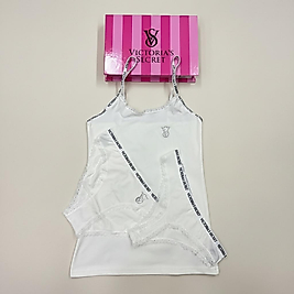 VS 3'lü beyaz lüx atlet takımı(kutulu)